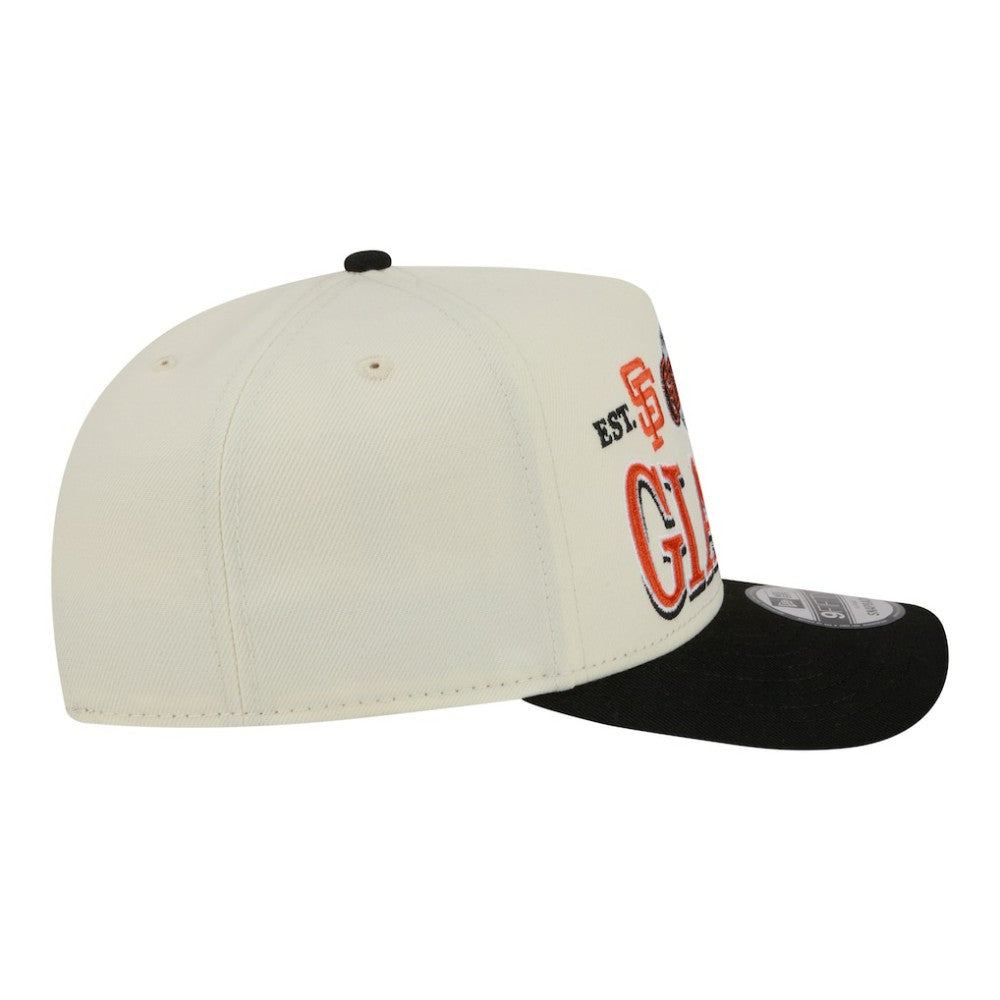 San Francisco Giants New Era Throwback Tri-Hit A-Frame 9FIFTY Adjustable Hat | MLB Outlet