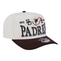 San Diego Padres New Era Throwback Tri-Hit A-Frame 9FIFTY Adjustable Hat | MLB Near me