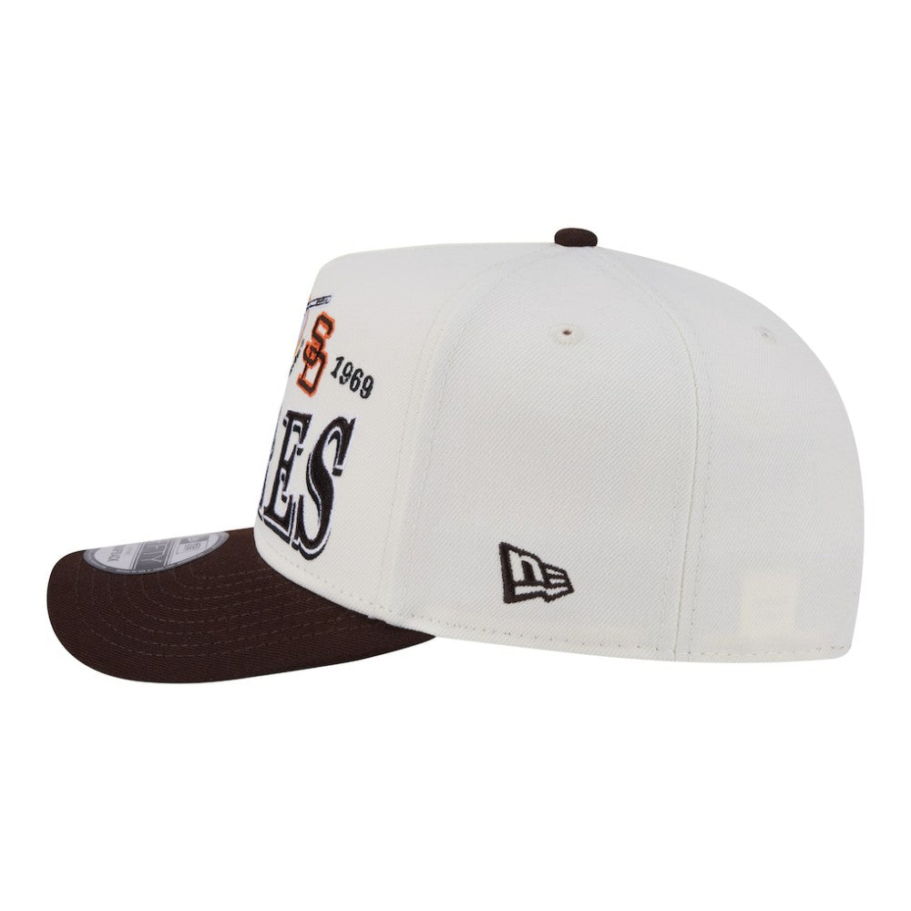 San Diego Padres New Era Throwback Tri-Hit A-Frame 9FIFTY Adjustable Hat | MLB Near me