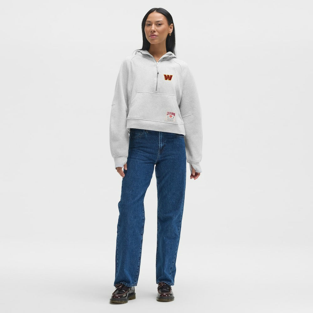 Washington Commanders  lululemon Women's Scuba Oversized Half-Zip Hoodie
