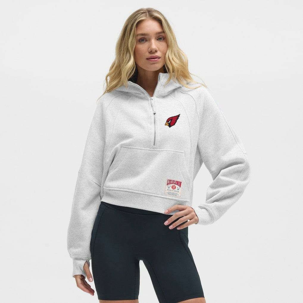 Arizona Cardinals  lululemon Women's Scuba Oversized Half-Zip Hoodie