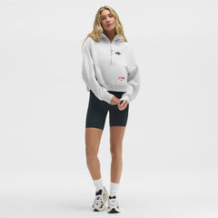 Baltimore Ravens  lululemon Women's Scuba Oversized Half-Zip Hoodie