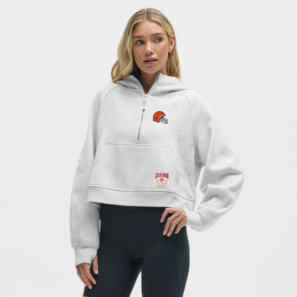 Cleveland Browns  lululemon Women's Scuba Oversized Half-Zip Hoodie