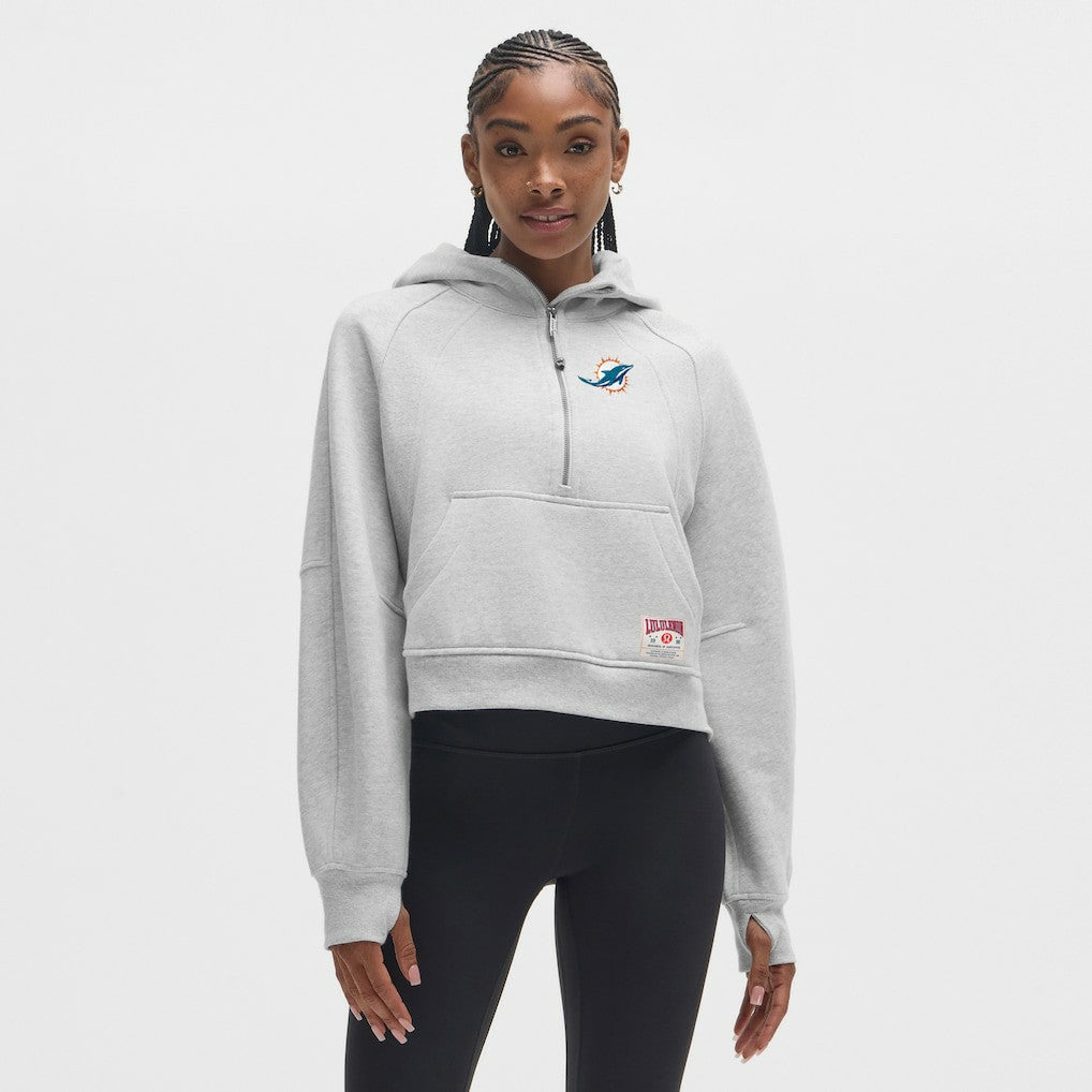 Miami Dolphins  lululemon Women's Scuba Oversized Half-Zip Hoodie