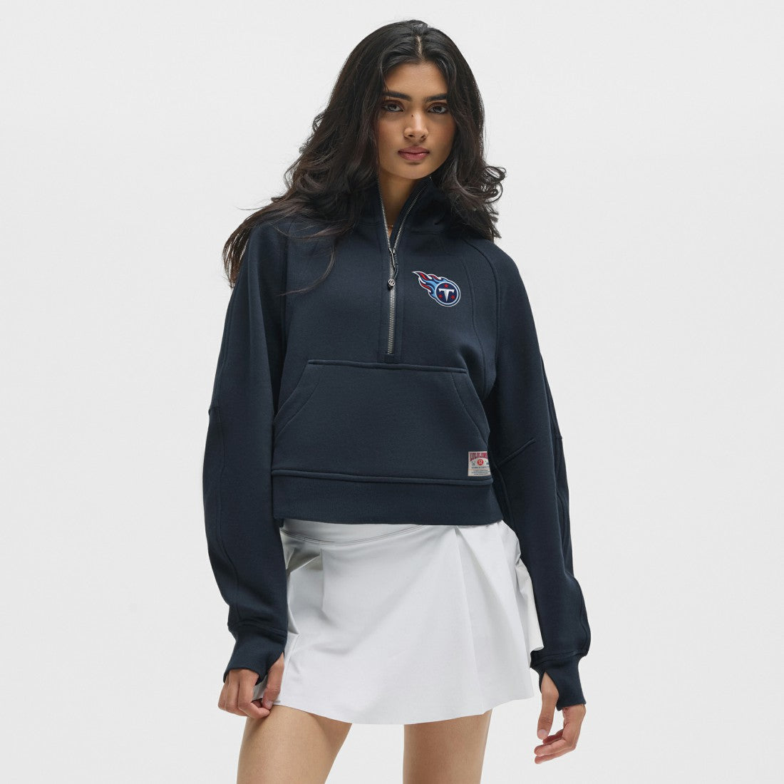 Tennessee Titans  lululemon Women's Scuba Oversized Half-Zip Hoodie
