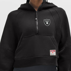Las Vegas Raiders  lululemon Women's Scuba Oversized Half-Zip Hoodie