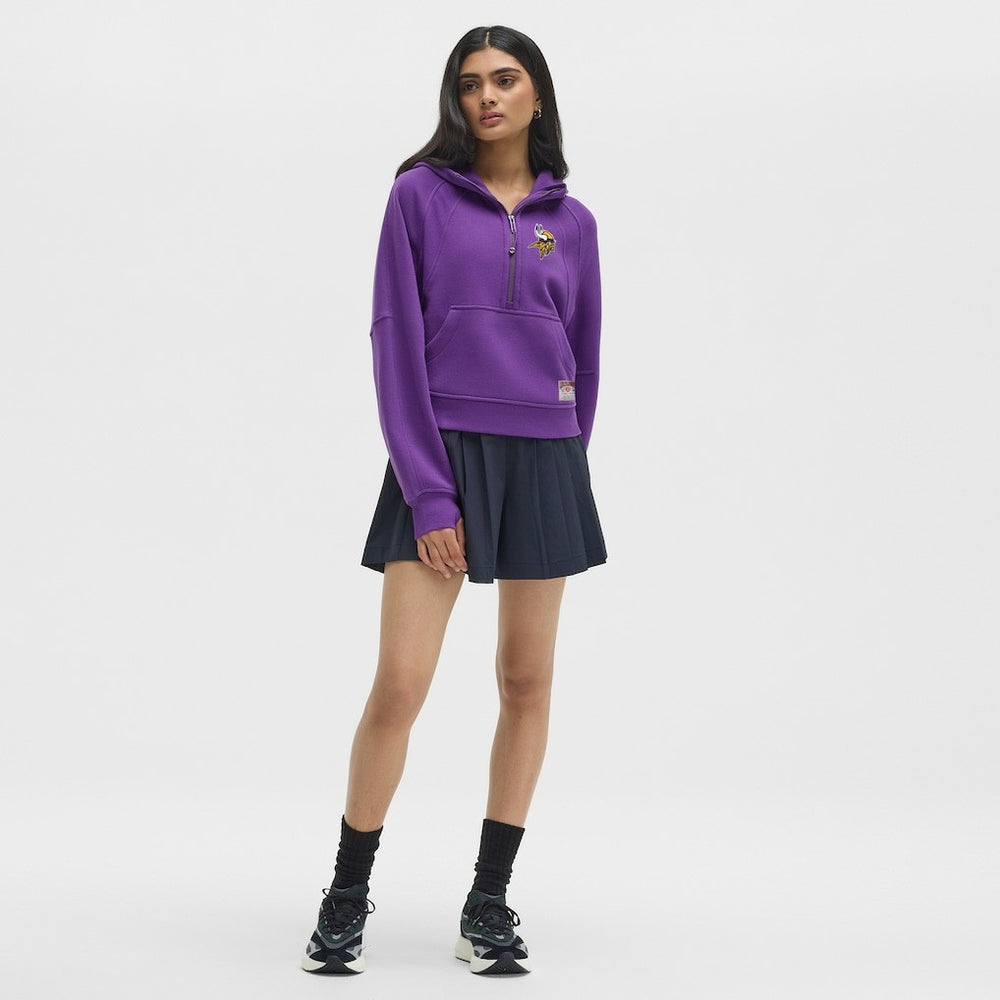 Minnesota Vikings  lululemon Women's Scuba Oversized Half-Zip Hoodie