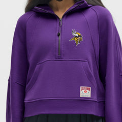 Minnesota Vikings  lululemon Women's Scuba Oversized Half-Zip Hoodie