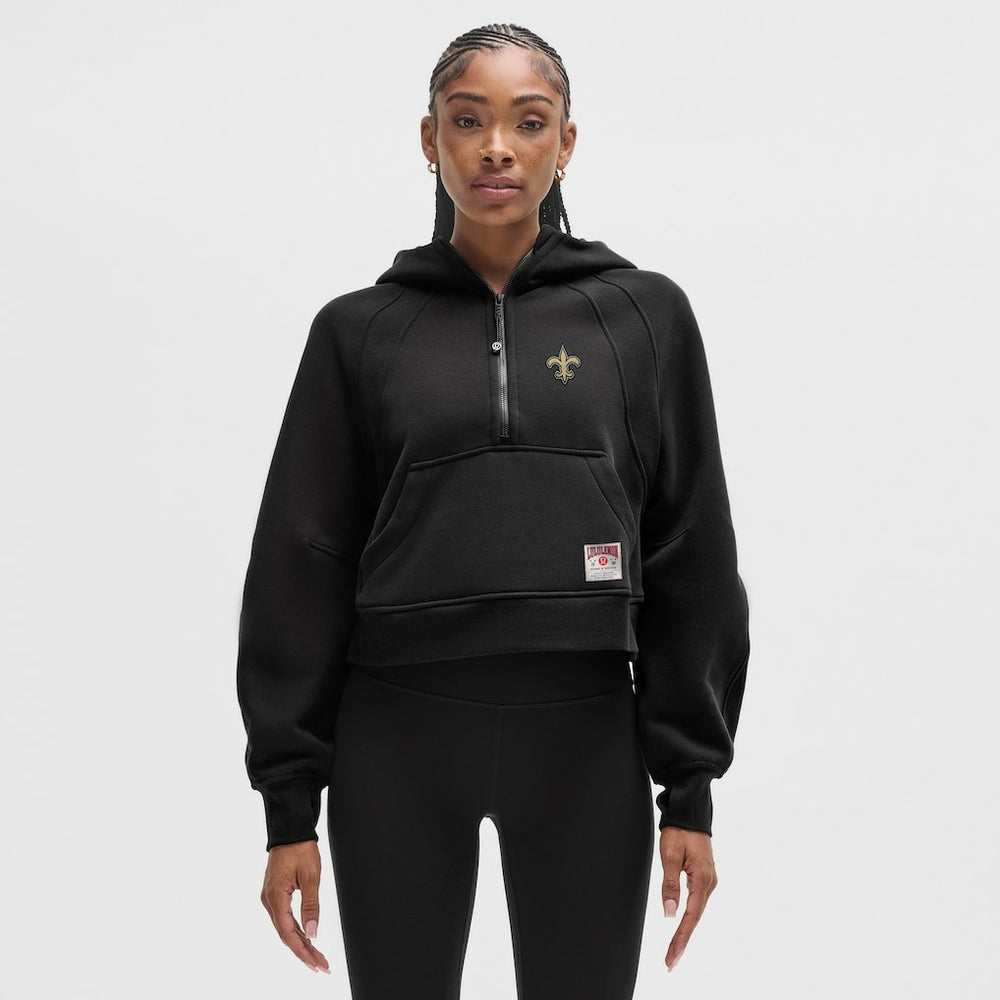 New Orleans Saints  lululemon Women's Scuba Oversized Half-Zip Hoodie