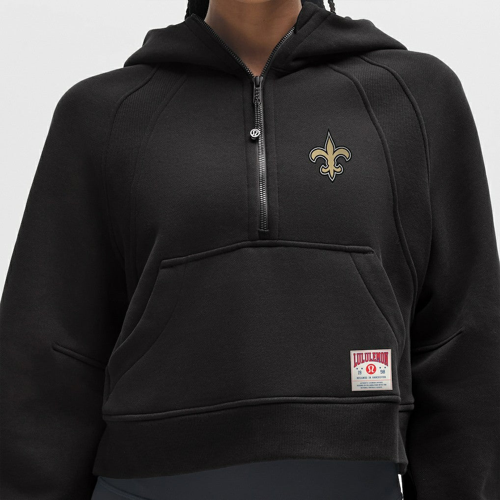 New Orleans Saints  lululemon Women's Scuba Oversized Half-Zip Hoodie