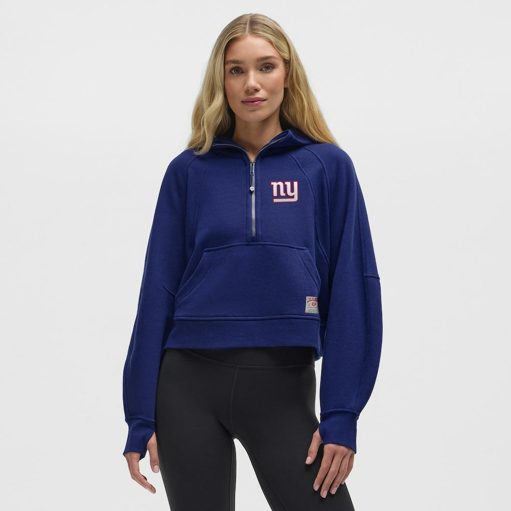 New York Giants  lululemon Women's Scuba Oversized Half-Zip Hoodie