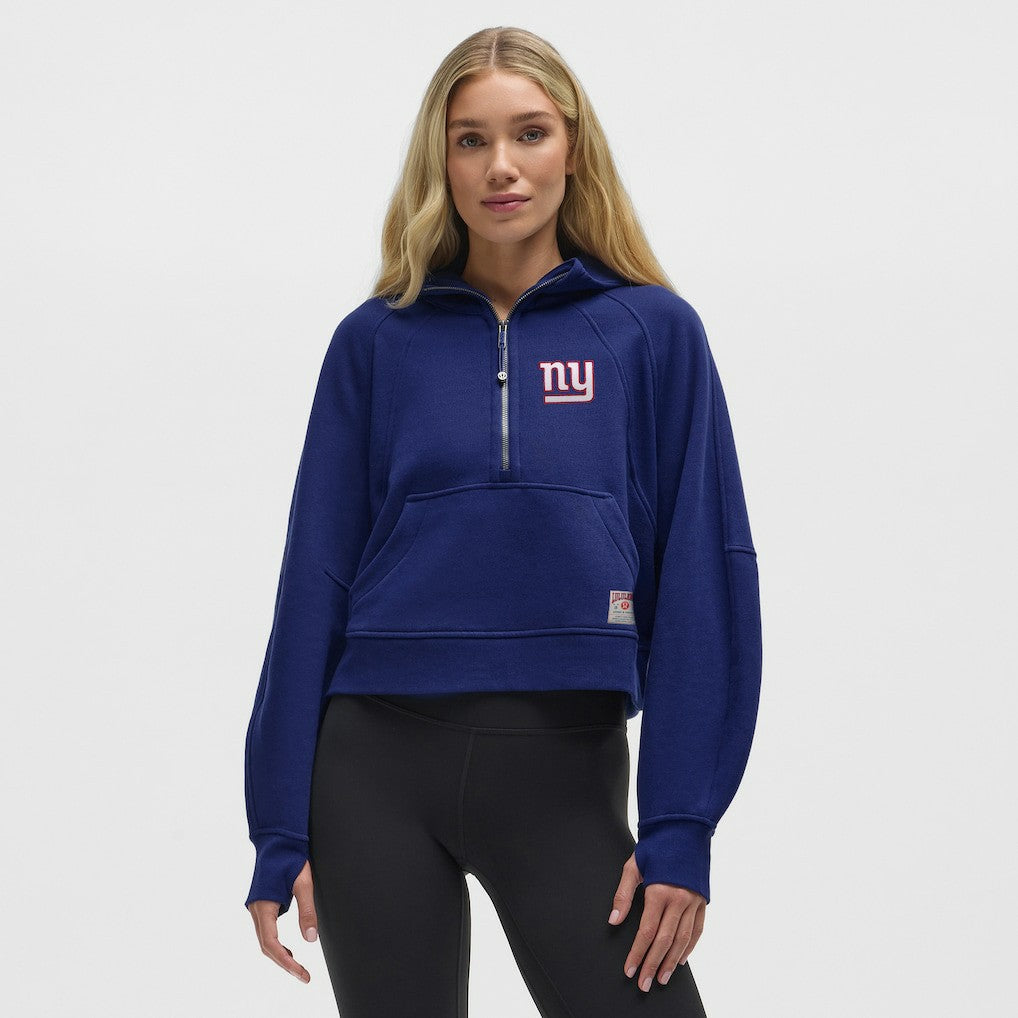 New York Giants  lululemon Women's Scuba Oversized Half-Zip Hoodie