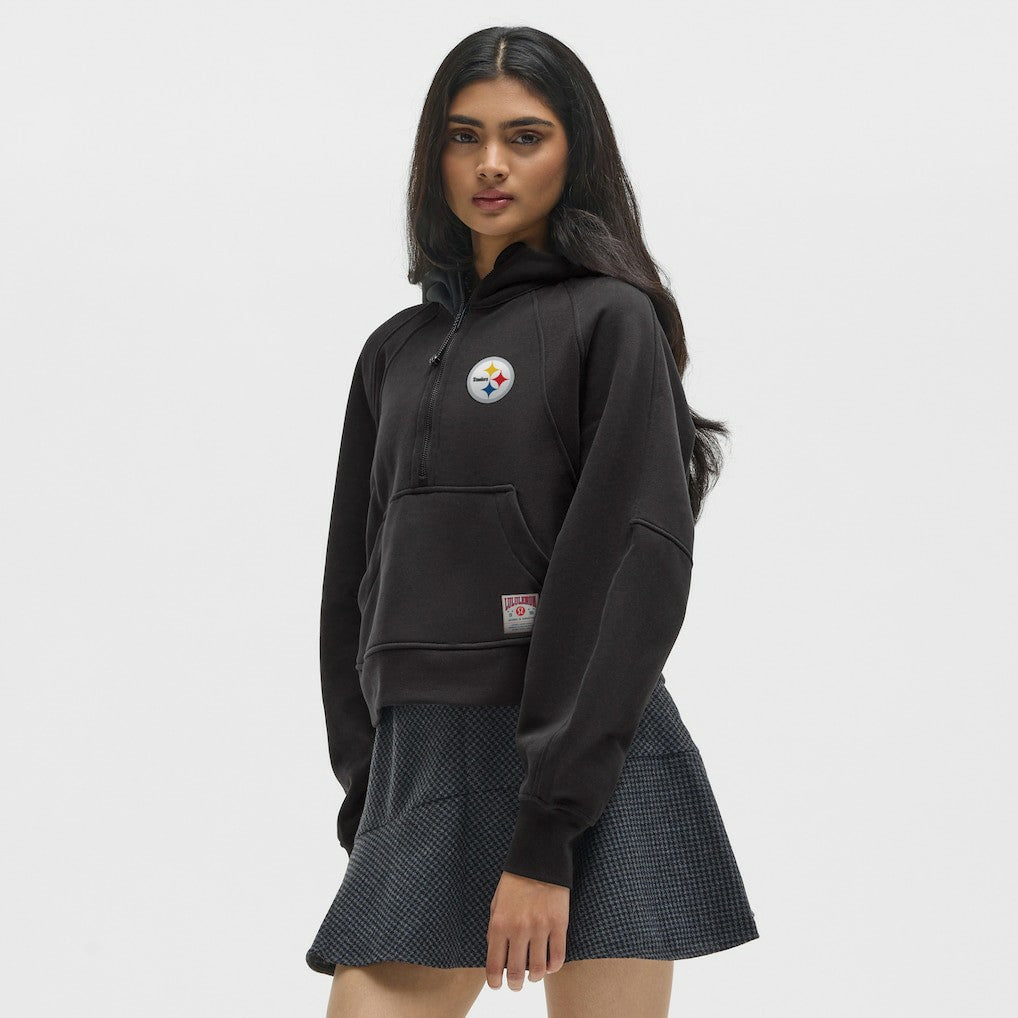 Pittsburgh Steelers  lululemon Women's Scuba Oversized Half-Zip Hoodie
