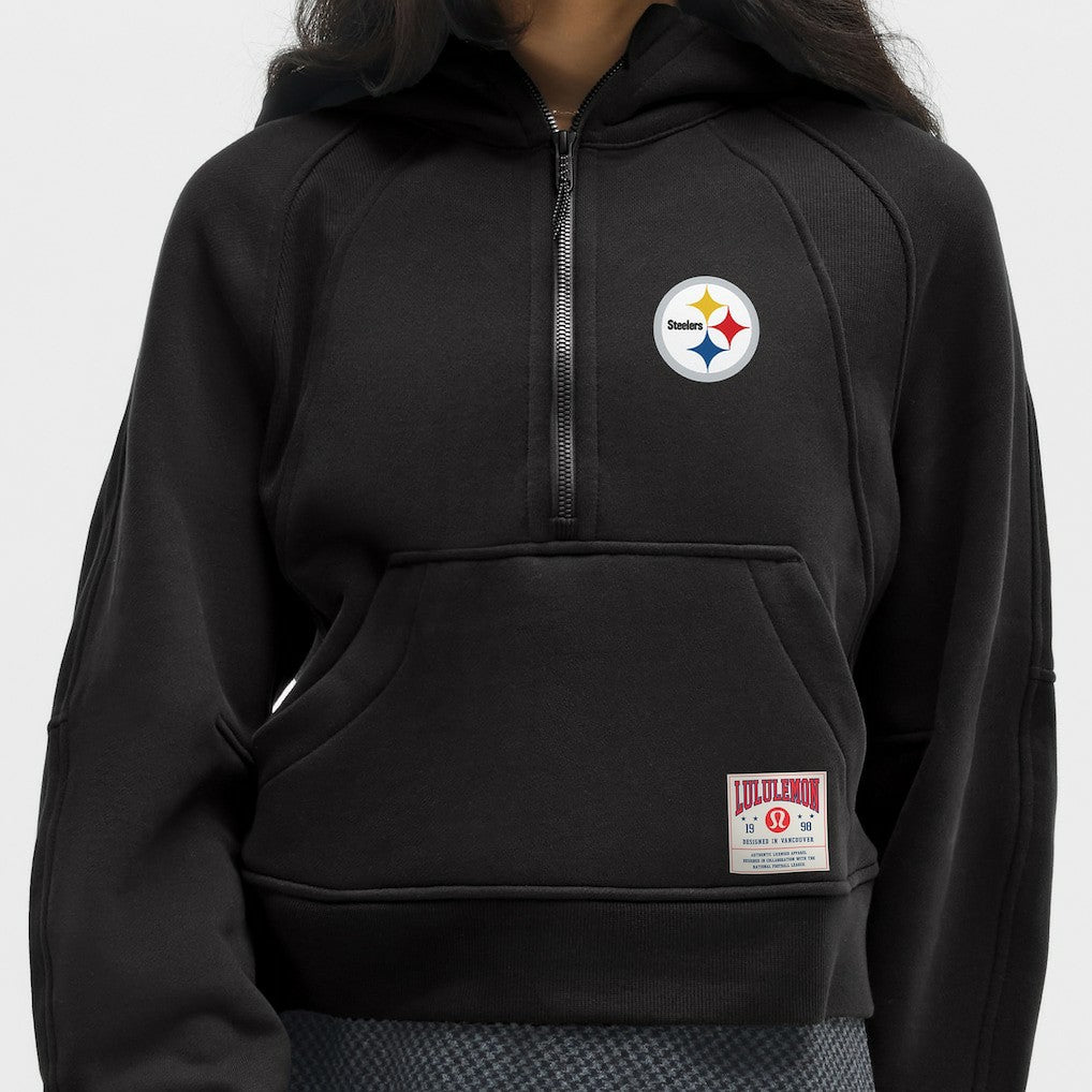 Pittsburgh Steelers  lululemon Women's Scuba Oversized Half-Zip Hoodie