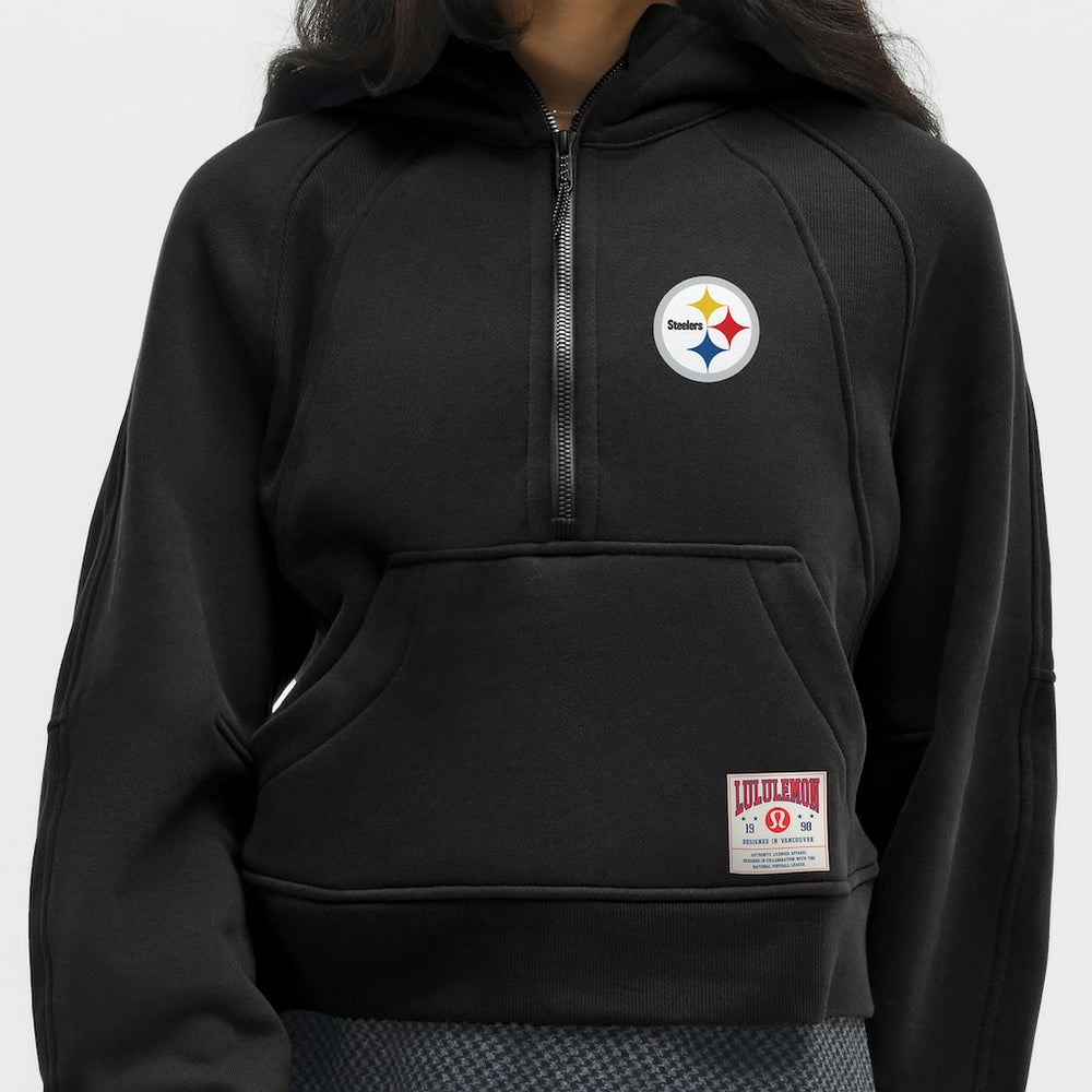 Pittsburgh Steelers  lululemon Women's Scuba Oversized Half-Zip Hoodie