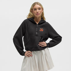 Cincinnati Bengals  lululemon Women's Scuba Oversized Half-Zip Hoodie