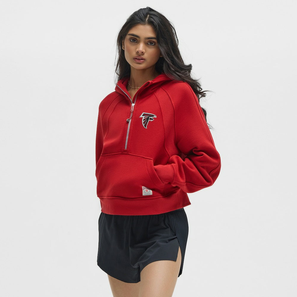 Atlanta Falcons  lululemon Women's Scuba Oversized Half-Zip Hoodie