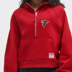 Atlanta Falcons  lululemon Women's Scuba Oversized Half-Zip Hoodie