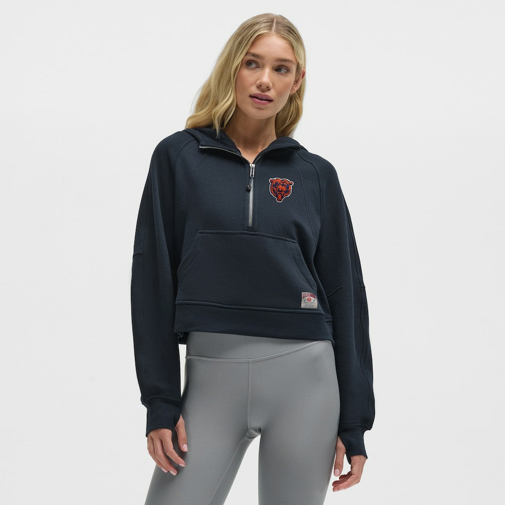 Chicago Bears  lululemon Women's Scuba Oversized Half-Zip Hoodie