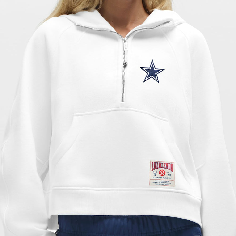Dallas Cowboys  lululemon Women's Scuba Oversized Half-Zip Hoodie
