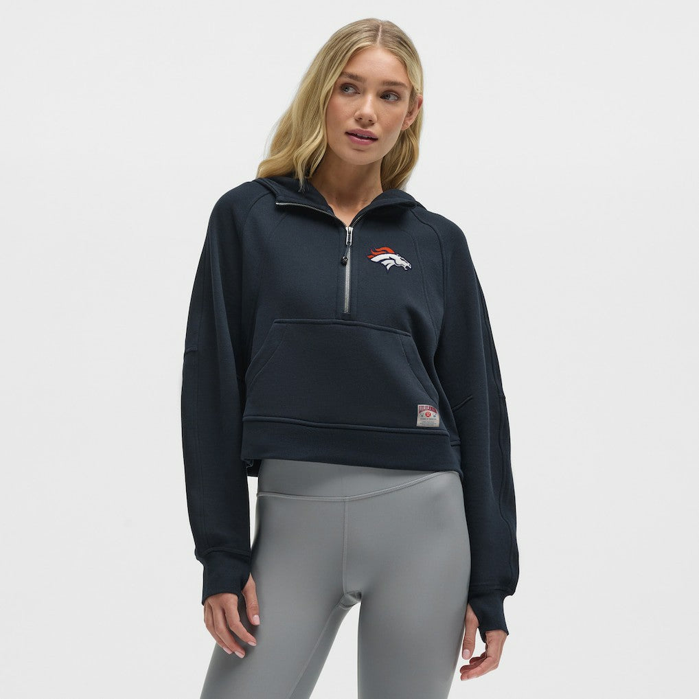 Denver Broncos  lululemon Women's Scuba Oversized Half-Zip Hoodie