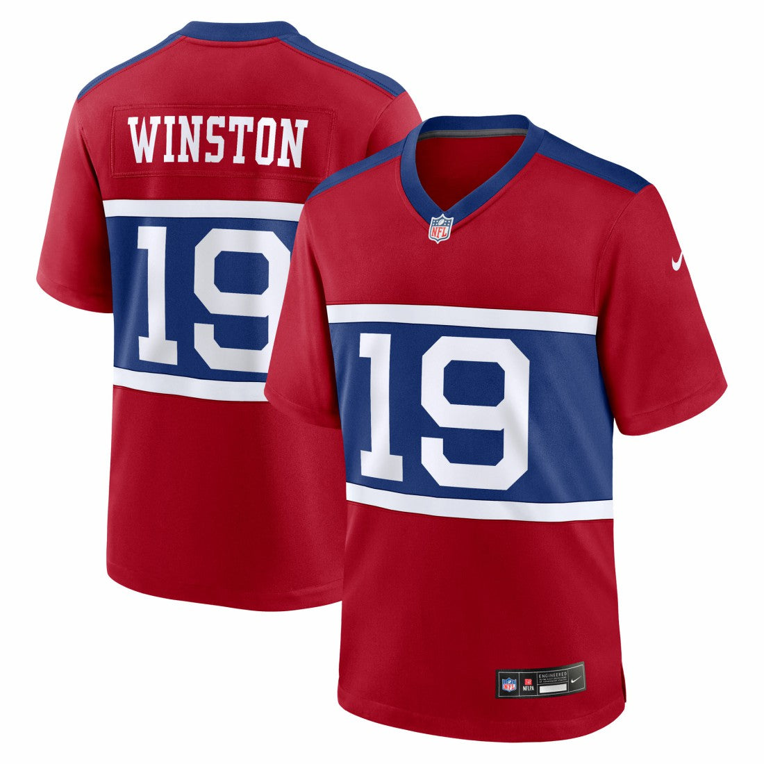 New York Giants Nike Jameis Winston  Alternate Game Jersey