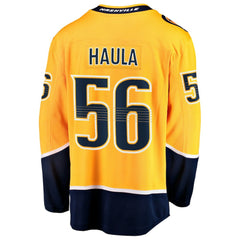 Erik Haula Nashville Predators Fanatics Home Breakaway Jersey Outlet