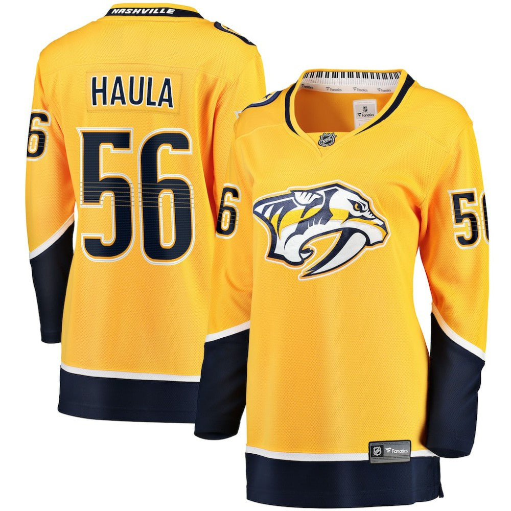 Erik Haula Nashville Predators Fanatics Women's Home Breakaway Player Jersey On Sale