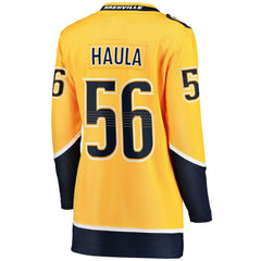 Erik Haula Nashville Predators Fanatics Women's Home Breakaway Player Jersey On Sale