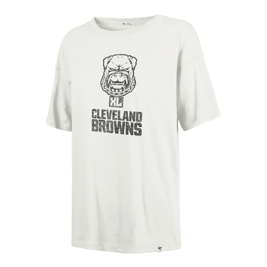 Cleveland Browns 47 brand '47 Women's Dawg Pound XL Premier Sadie Oversized T-Shirt