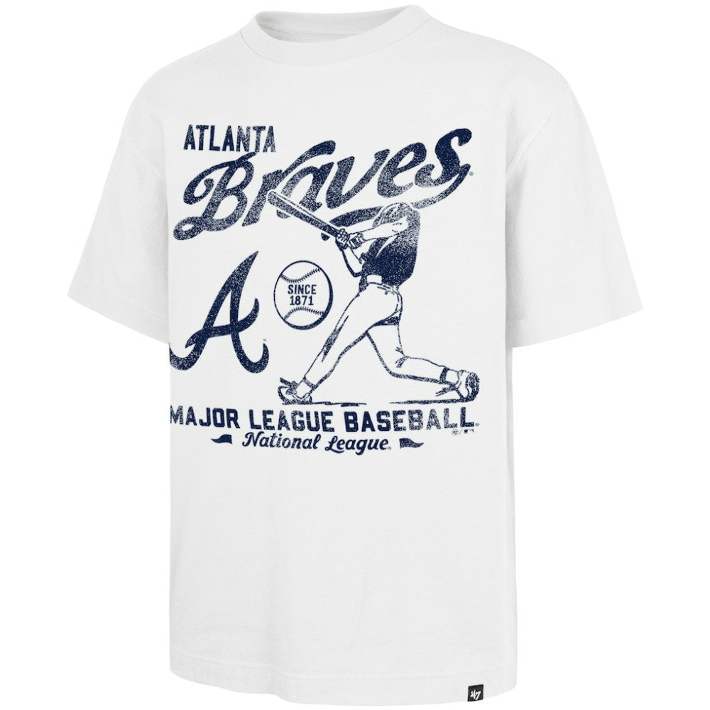 Atlanta Braves '47 Regional Batter Foundation T-Shirt | MLB Outlet
