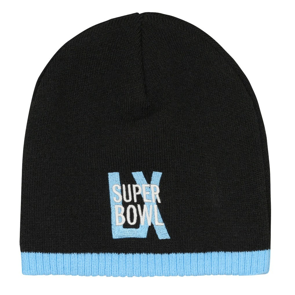 New England Patriots  Super Bowl LX Outerstuff Youth Uncuffed Knit Hat