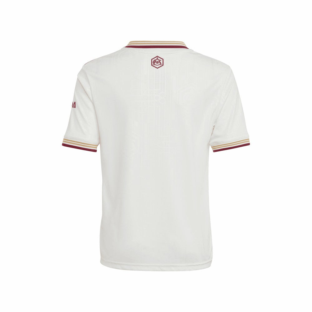 Arsenal Youth 2025/26 Third Replica Jersey White - Adidas