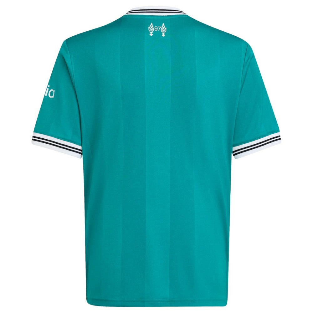 Liverpool Youth 2025/26 Third Replica Jersey Green - Adidas