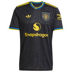 Manchester United 2025/26 Third Replica Jersey Black - Adidas