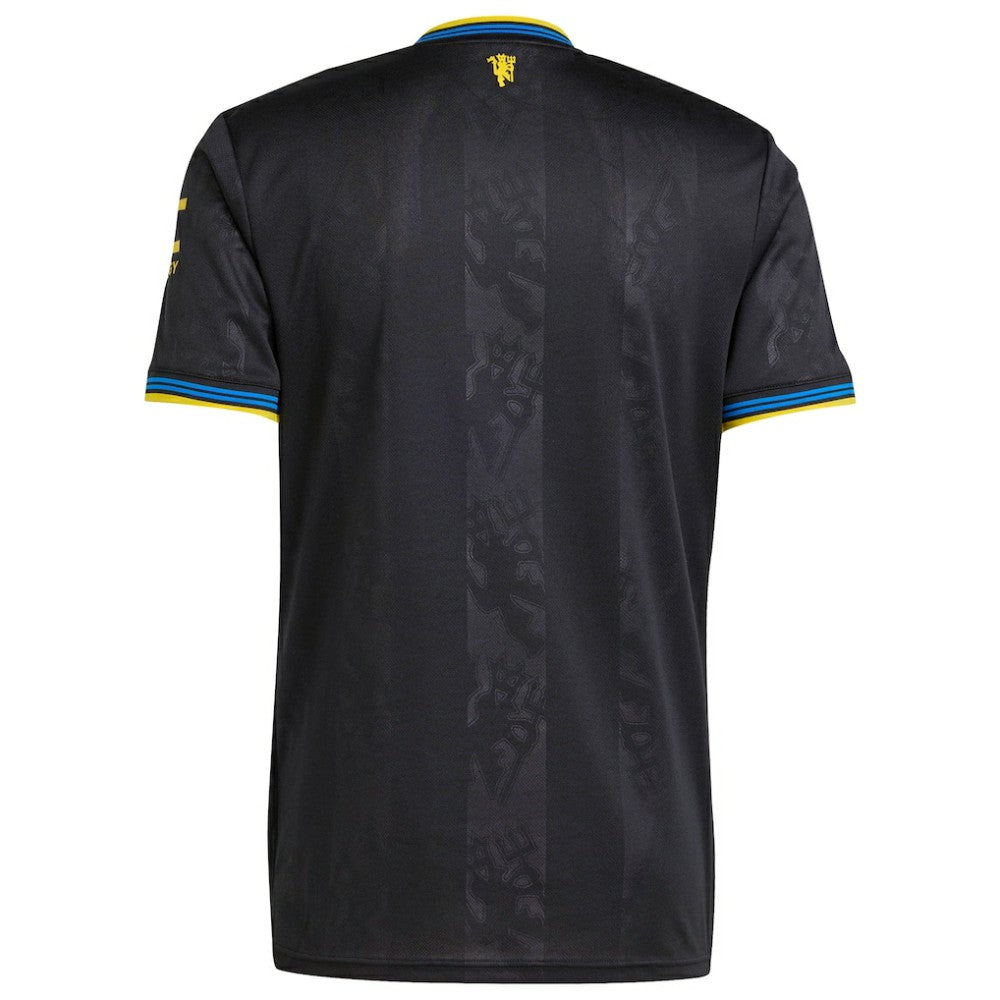 Manchester United 2025/26 Third Replica Jersey Black - Adidas