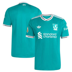 Liverpool 2025/26 Third Jersey with Patch Green - Adidas