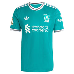 Liverpool 2025/26 Third Jersey with Patch Green - Adidas