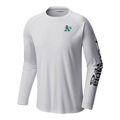 Athletics Columbia Terminal Tackle Long Sleeve Shirt | MLB Online
