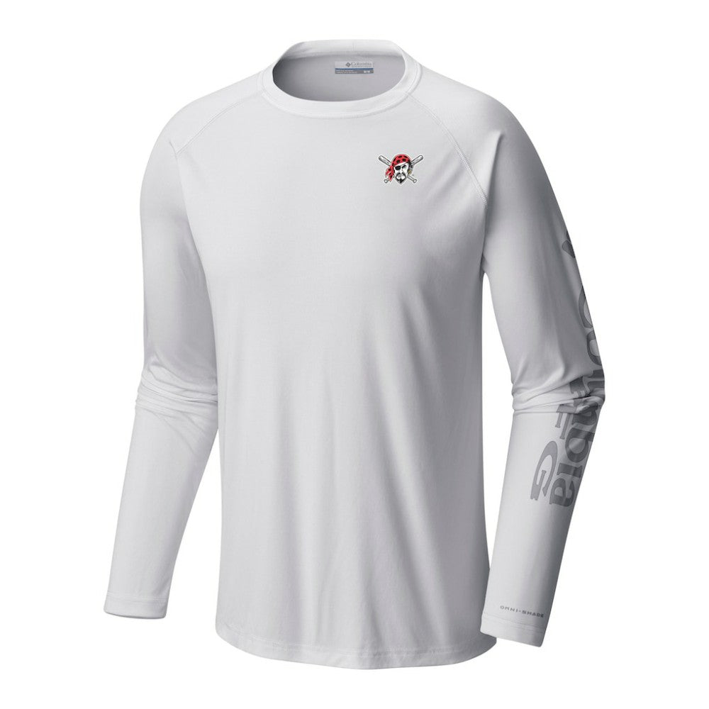 Pittsburgh Pirates Columbia Terminal Tackle Long Sleeve Shirt | MLB On Sale