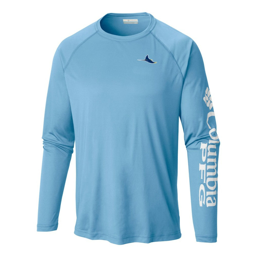 Tampa Bay Rays Columbia Terminal Tackle Long Sleeve Shirt | MLB US