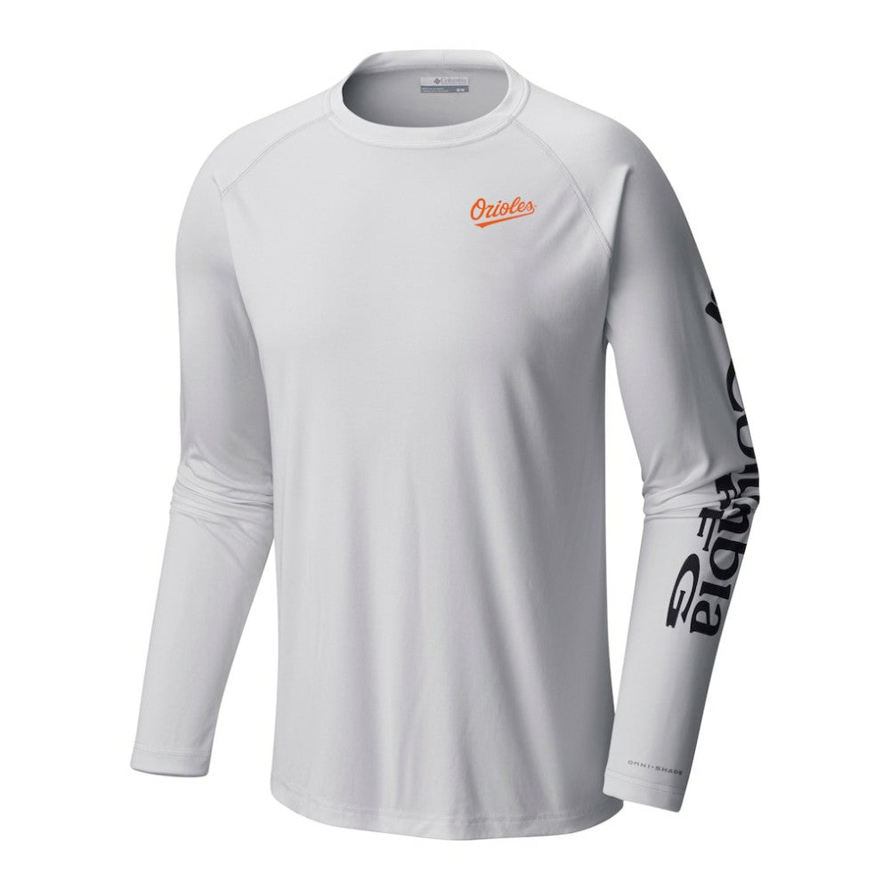 Baltimore Orioles Columbia Terminal Tackle Long Sleeve Shirt | MLB New