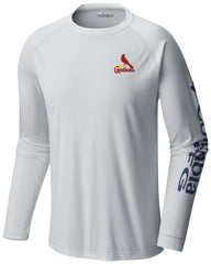 St. Louis Cardinals Columbia Terminal Tackle Long Sleeve Shirt | MLB On Sale