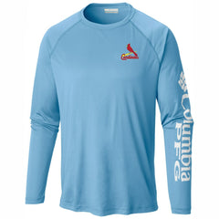 St. Louis Cardinals Columbia Terminal Tackle Long Sleeve Shirt | MLB Discount
