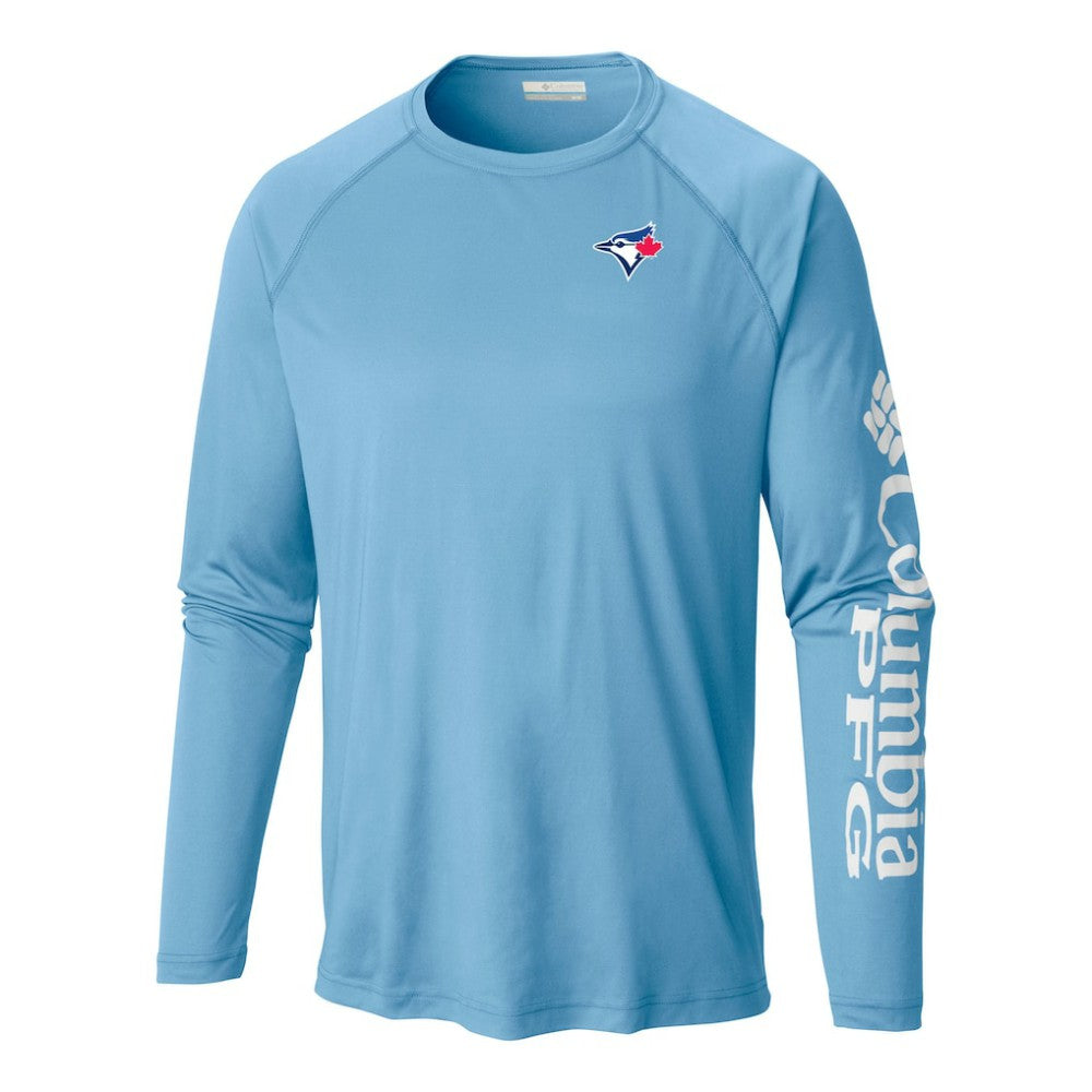 Toronto Blue Jays Columbia Terminal Tackle Long Sleeve Shirt | MLB On Sale