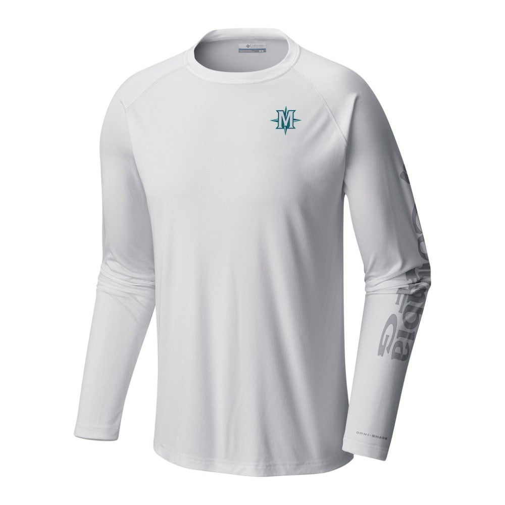 Seattle Mariners Columbia Terminal Tackle Long Sleeve Shirt | MLB Outlet
