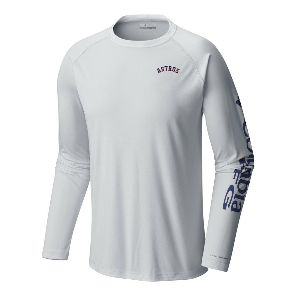 Houston Astros Columbia Terminal Tackle Long Sleeve Shirt | MLB Online