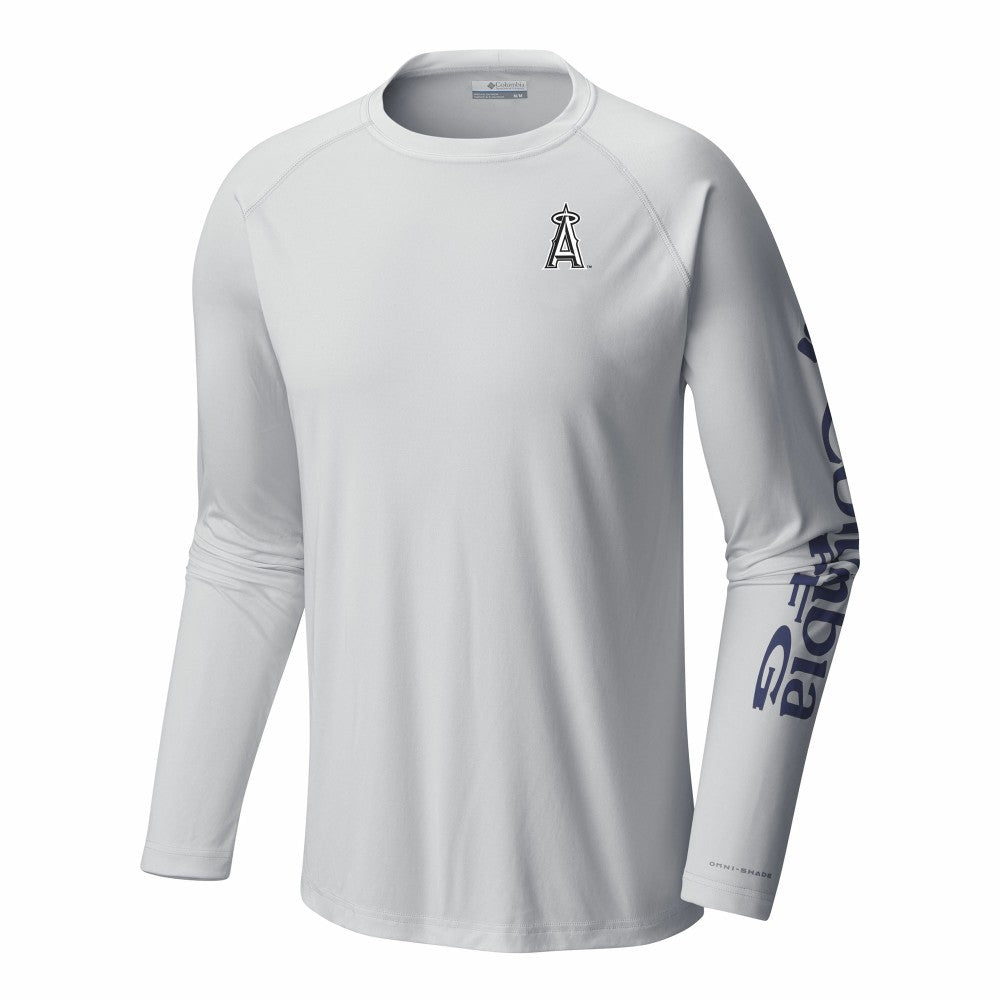 Los Angeles Angels Columbia Terminal Tackle Long Sleeve Shirt | MLB Online