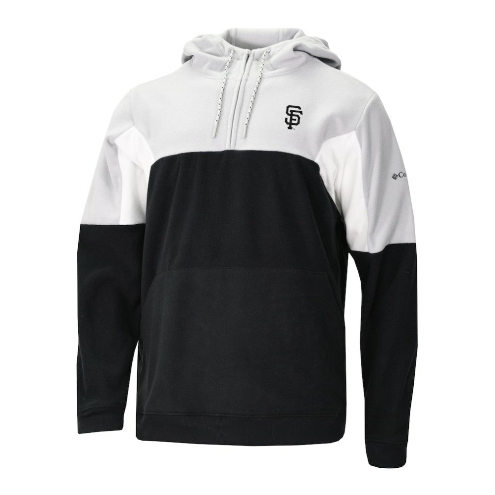 San Francisco Giants Columbia Men's Lodge Fleece Quarter-Zip Hoodie | MLB New
