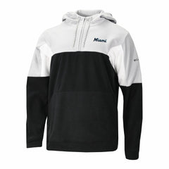 Miami Marlins Columbia Lodge Fleece Quarter-Zip Hoodie | MLB Near me